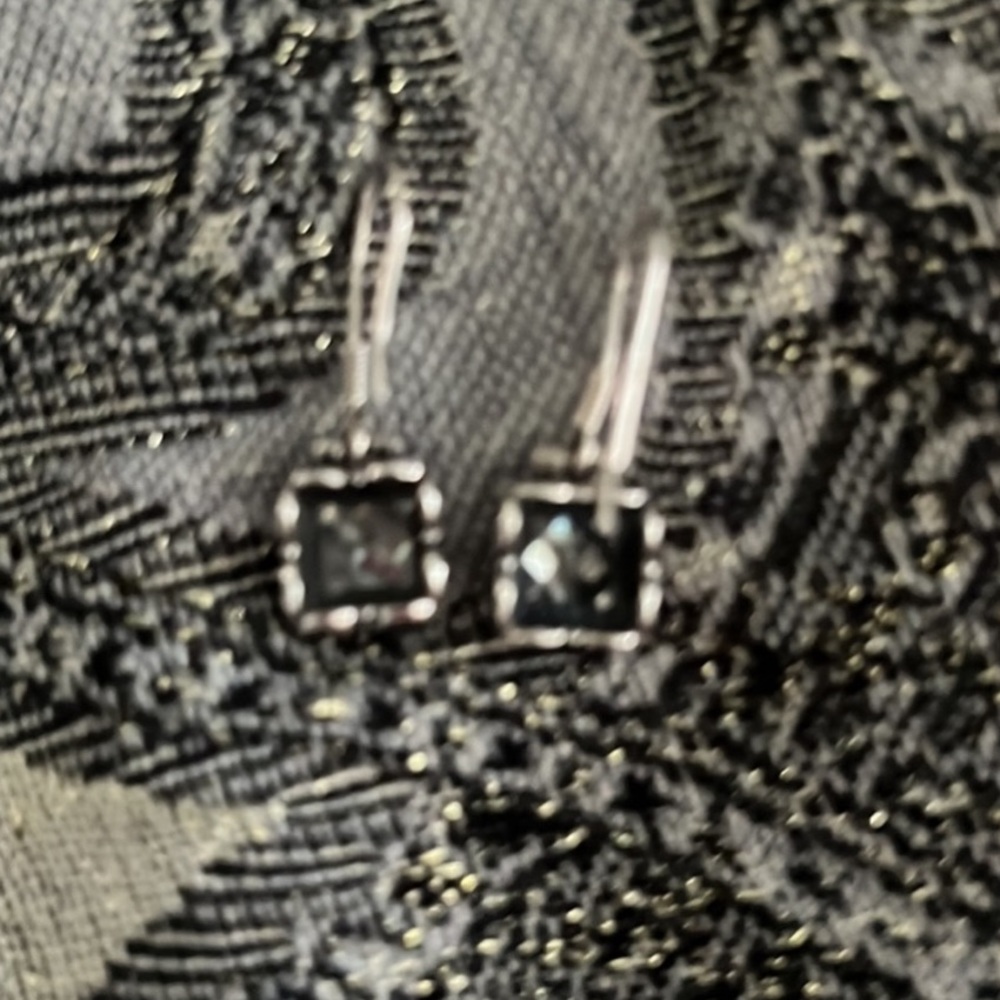 Silpada .925 Rare Vintage Sterling Silver “Uptown” earrings - Picture 8 of 10